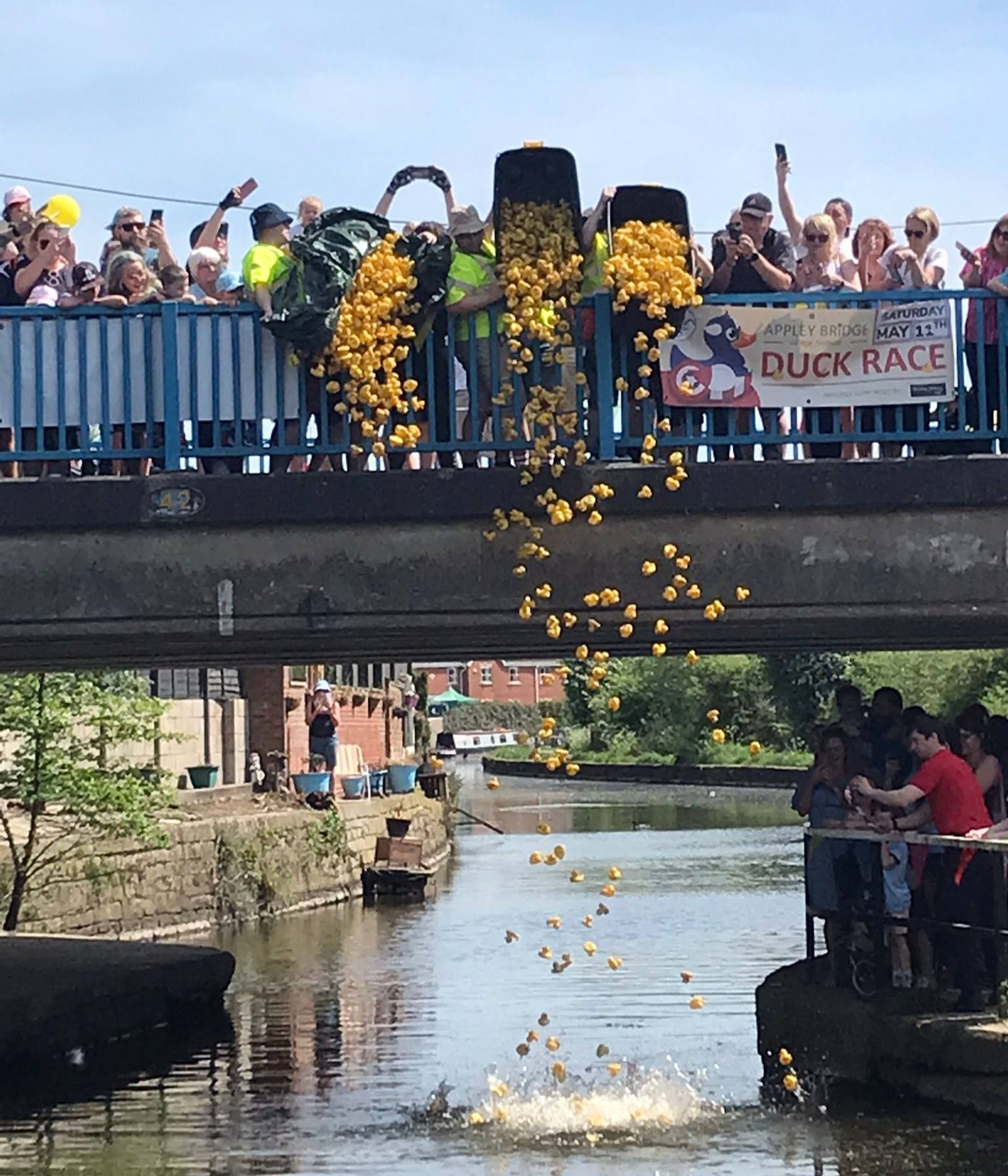 Appley Bridge Duck Race returns
