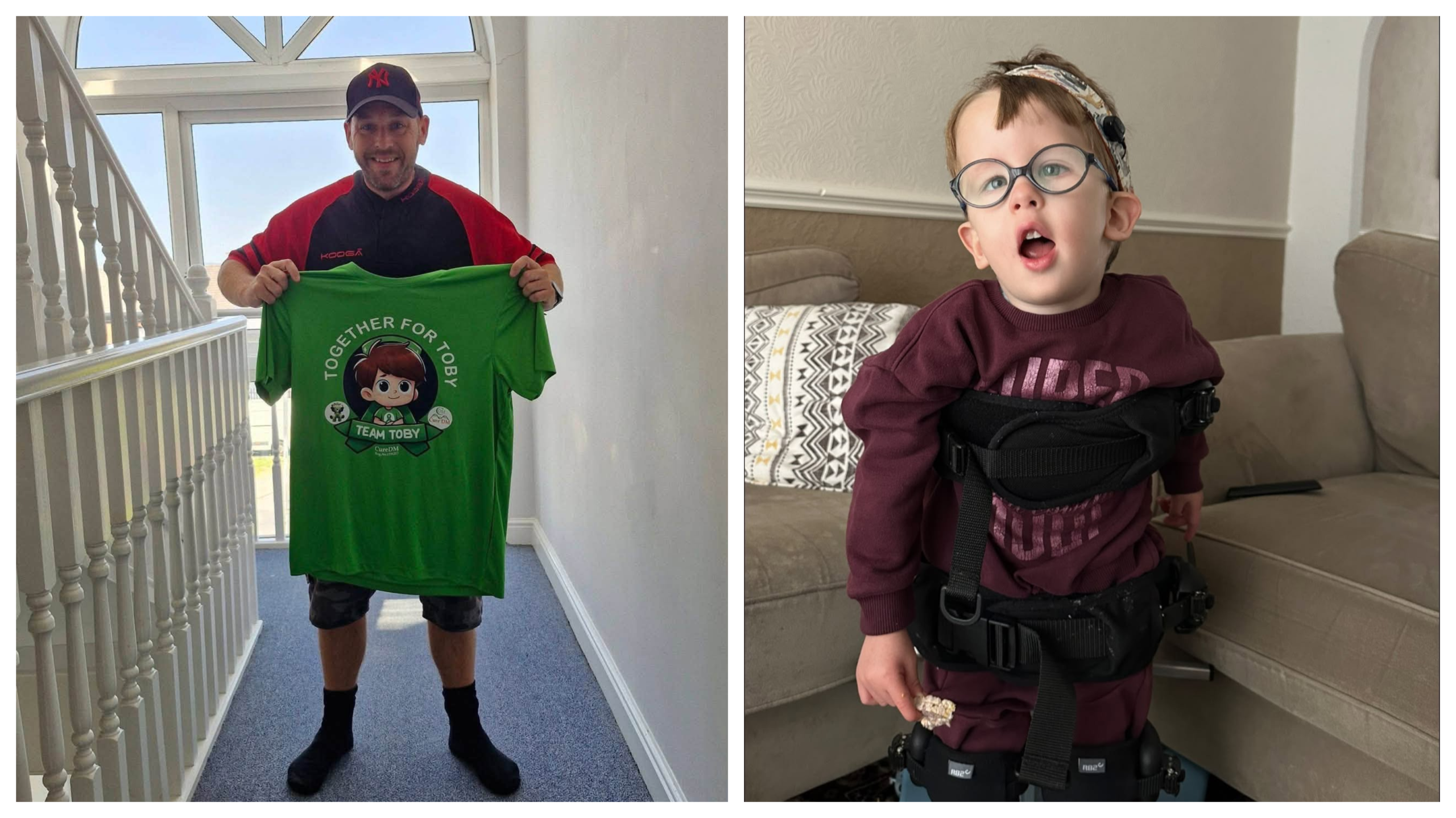 "We thought he was absolutely crazy" - Wigan runner begins 72-hour challenge inspired by brave little Toby