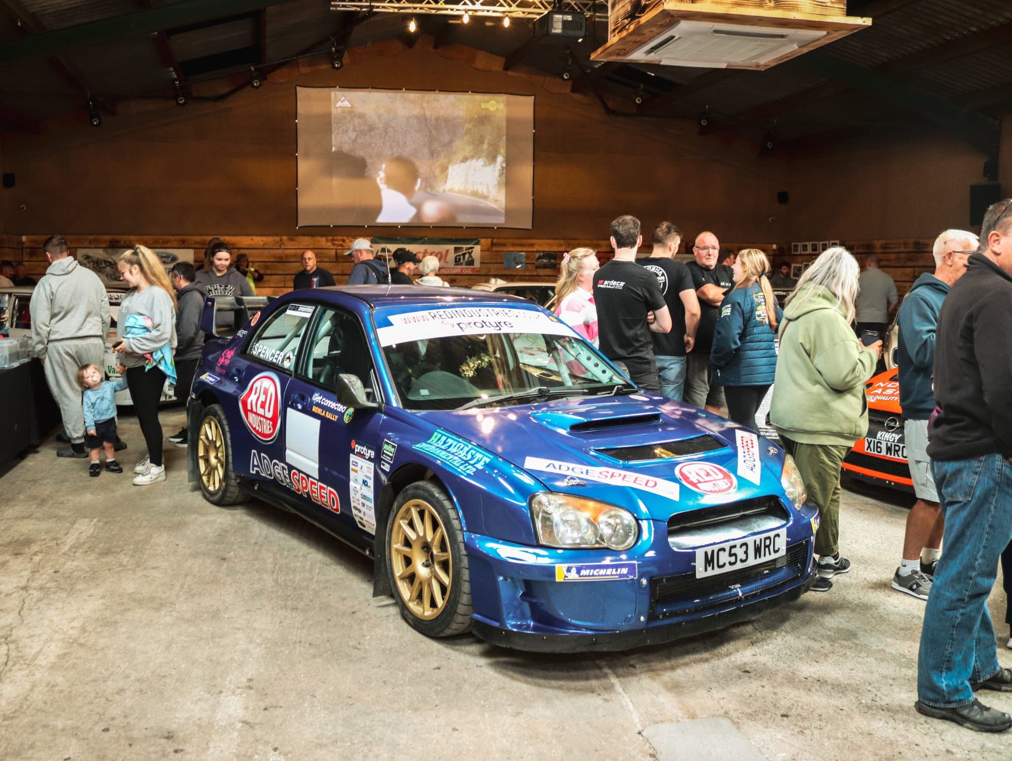 40 years on, rally cars return to Haigh for special Wigan event